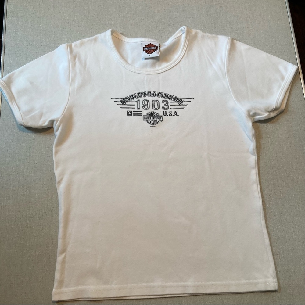 Vtg. Harley Davidson, House Of Harley Davidson, Women’s Size L Cotton Tee shirt